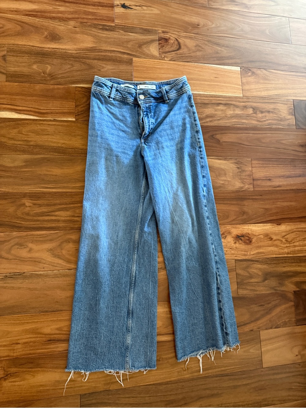 Wide Leg High-Rise Blue Women’s Jeans